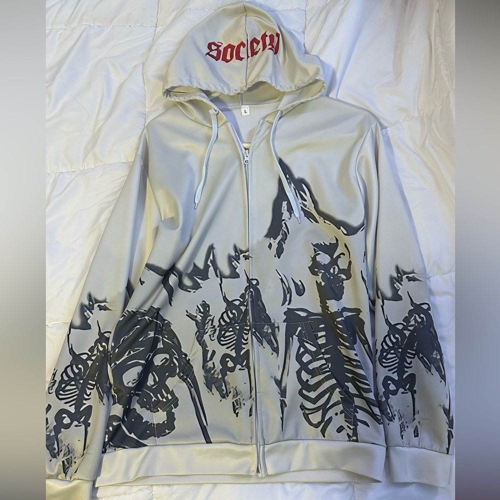 Graphic Zip up hoodie - Picture 1 of 2